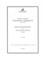 Duo Concertante, E. 138 : For Flute and Violin / edited by Brian McDonagh.