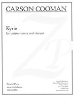 Kyrie, Op. 909 : For Unison Voices and Clarinet.