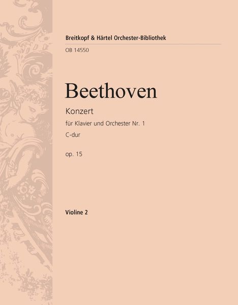 Concerto No. 1 In C Major, Op. 15 : For Piano and Orchestra.