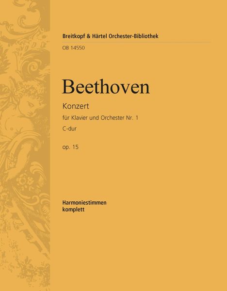 Concerto No. 1 In C Major, Op. 15 : For Piano and Orchestra.