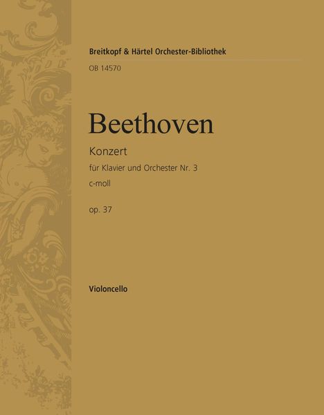 Concerto No. 3 In C Minor, Op. 37 : For Piano and Orchestra.