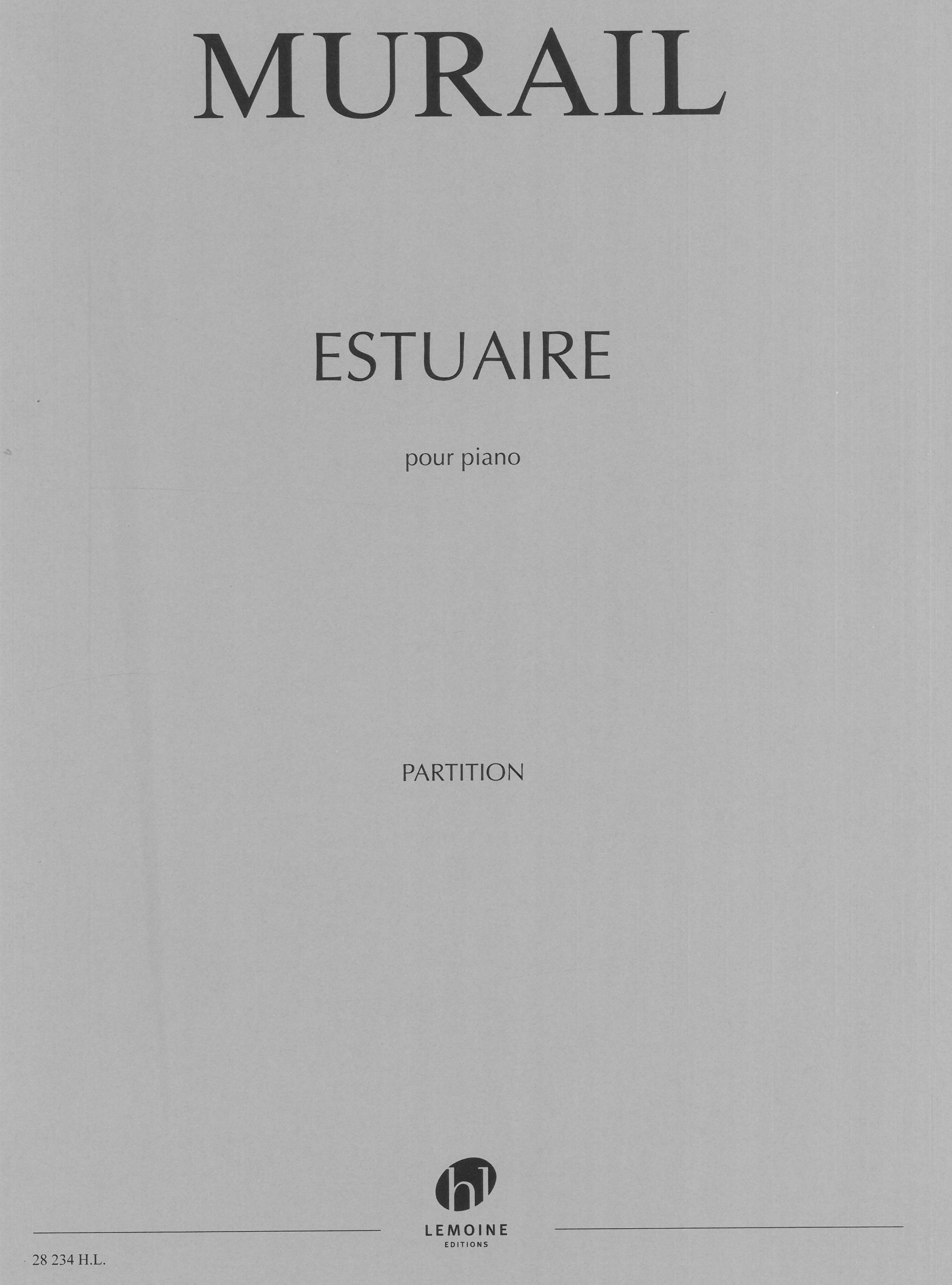 Estuaire : Pour Piano.