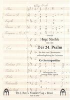 24. Psalm : Für Solo- und Chorstimmen und Mit Begleitung Des Orchesters.