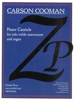 Peace Canticle, Op. 1283 : For Solo Treble Instrument and Organ (2018).