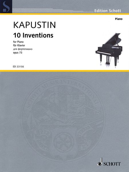 10 Inventions, Op. 73 : For Piano Solo (1993).