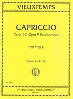 Capriccio, Op. 55 (Op. 9 Posthumous) : For Viola / edited by Frank Foerester.