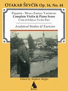 Moses Fantasy Variations : For Violin and Piano / With Studies and Exercises by Otakar Sevcik.