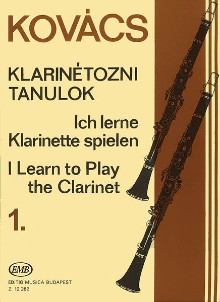 I Learn To Play The Clarinet, Vol. 1.