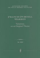 Variations On An Original Theme : For String Quartet.