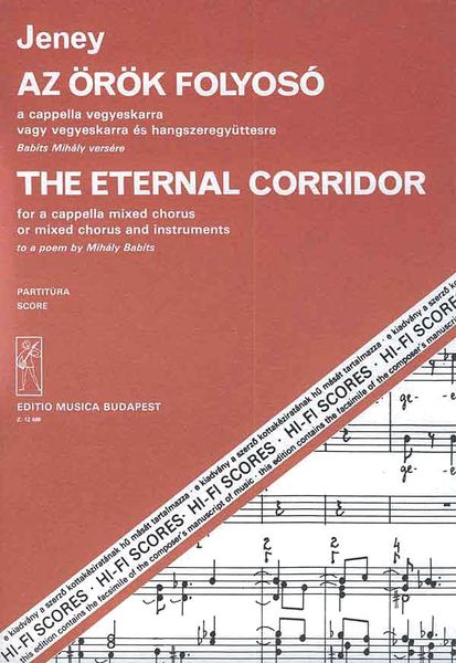 Eternal Corridor : For A Cappella Mixed Chorus Or Mixed Chorus and Instruments.