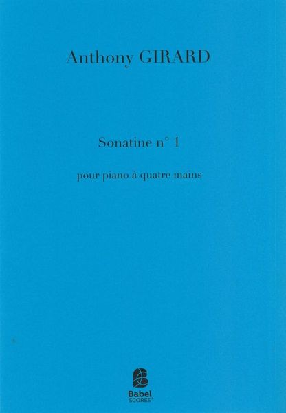 Sonatine No. 1 : Pour Piano à Quatre Mains (1992).