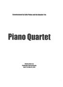 Piano Quartet (2019).