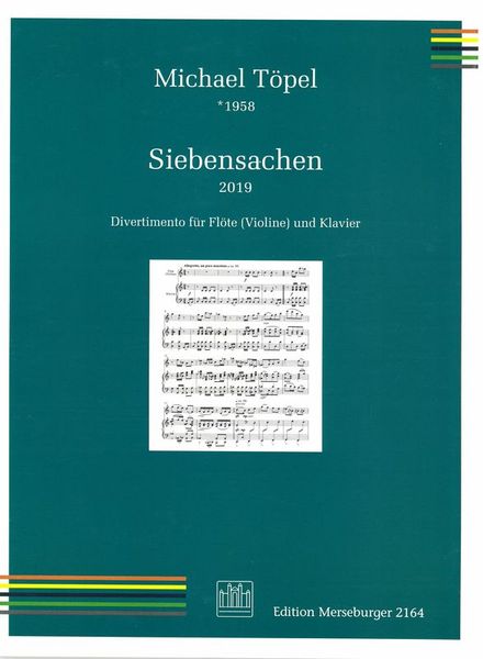 Siebensachen : Divertimento Für Flöte (Violine) und Orgel (2019).