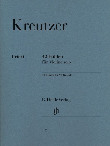 42 Etüden : Für Violine Solo / edited by Nobert Gertsch.