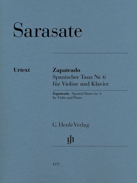 Zapateado - Spanischer Tanz Nr. 6 : Für Violine und Klavier / edited by Peter Jost.