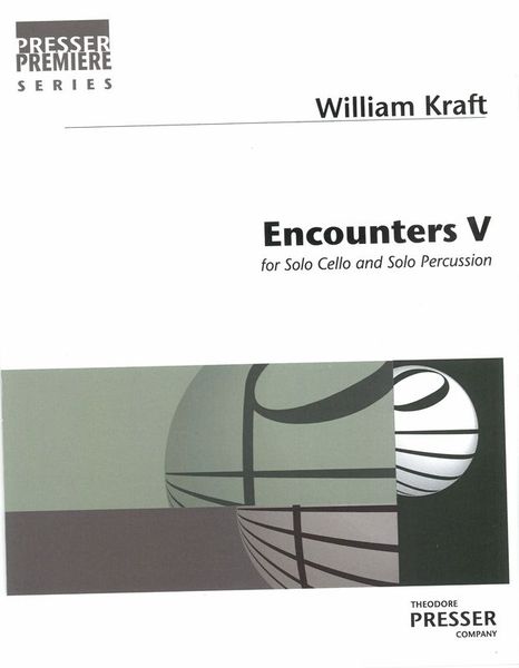 Encounters V - In The Morning of The Winter Sea : For Solo Cello and Solo Percussion (1975).