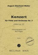 Konzert Nr. 7 D-Moll, Op. 22 : Für Flöte und Orchester / edited by Bert Hagels.