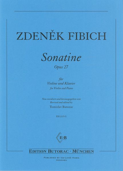 Sonatine, Op. 27 : Für Violine und Klavier / edited by Tomislav Butorac.