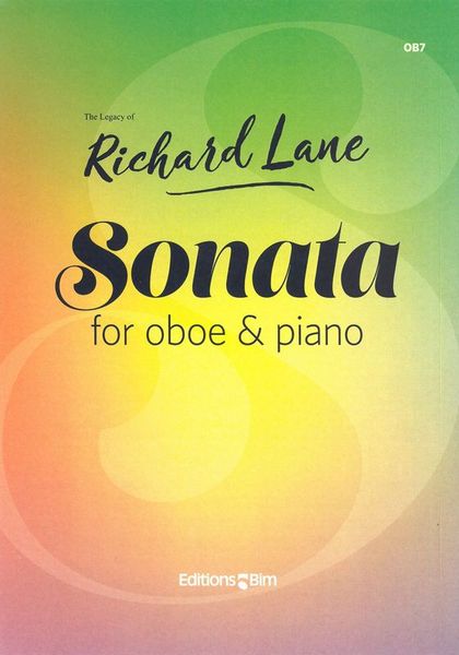 Sonata : For Oboe and Piano (1981).