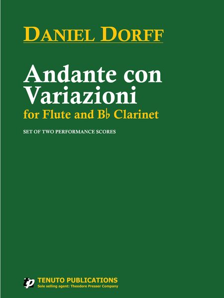 Andante Con Variazioni : For Flute and Clarinet.