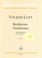 Beethoven-Variationen, Op. 57 : Für Streichquartett.