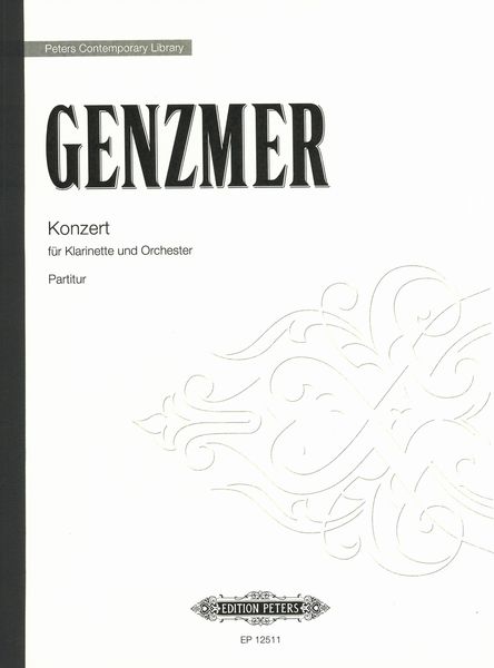 Konzert, GeWV 152 : Für Klarinette und Orchester (1992/93).