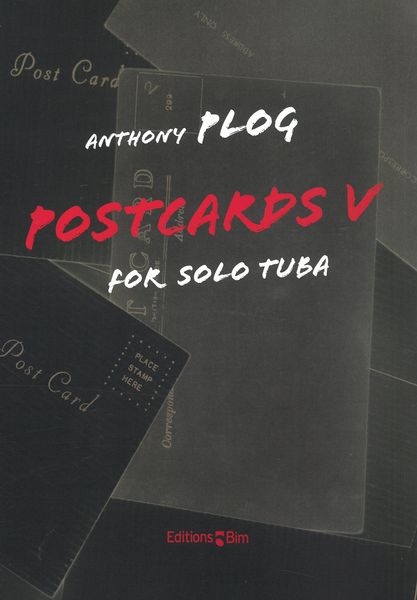 Postcards V : For Solo Tuba (2019).