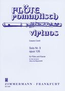 Solo Nr. 3 Op. 126 In E Minor : For Flute and Piano.