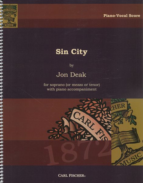 Sin City : For Soprano (Or Mezzo Or Tenor) With Piano Accompaniment (1988).