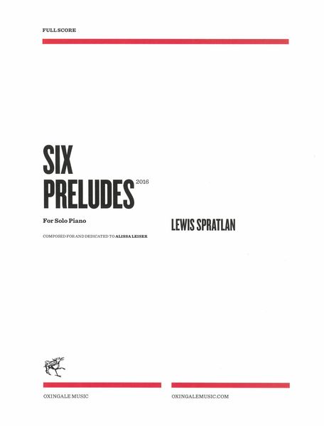 Six Preludes : For Solo Piano (2016).