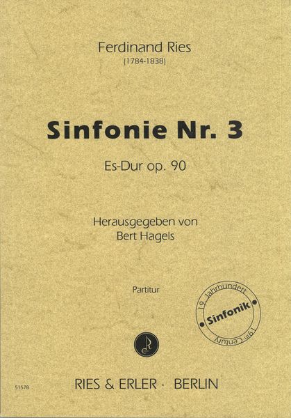 Sinfonie Nr. 3 Es-Dur, Op. 90 / edited by Bert Hagels.