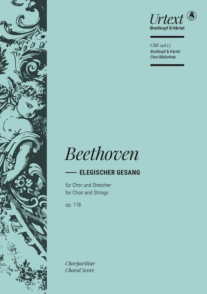 Elegischer Gesang : Für Chor und Streicher, Op. 118 / edited by Armin Raab.