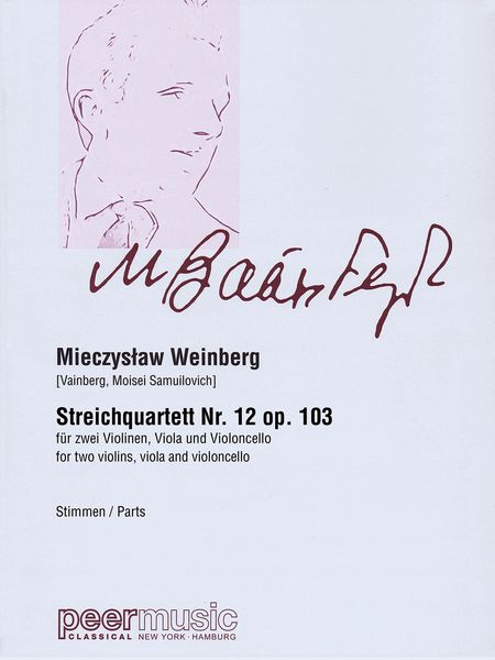 Streichquartett Nr. 12, Op. 103 (1970).