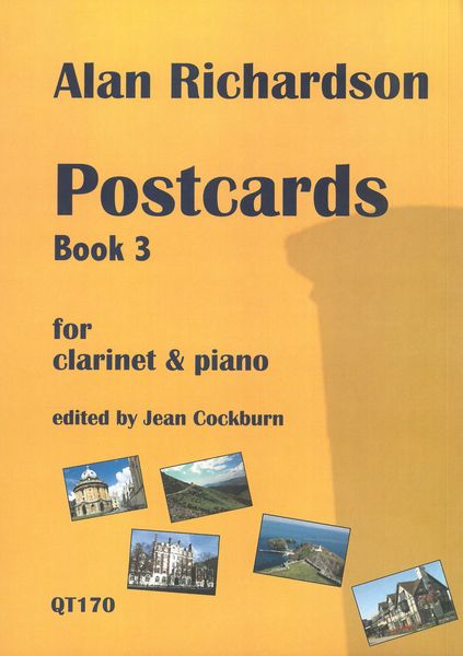 Postcards, Book 3 : For Clarinet and Piano / edited by Jean Cockburn.