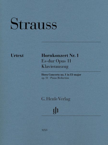 Hornkonzert Nr. 1 Es-Dur, Op. 11 : Klavierauszug / edited by Johannes Umbreit.