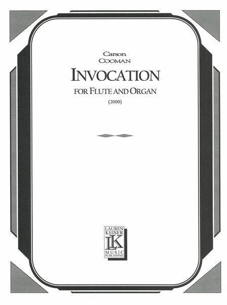 Invocation : For Flute and Organ.