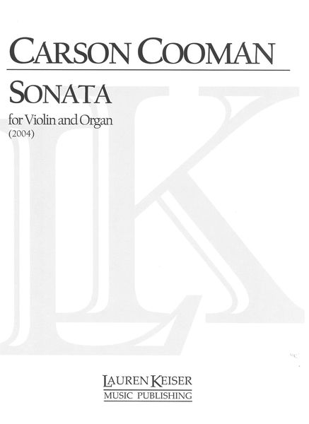 Sonata : For Violin and Organ.