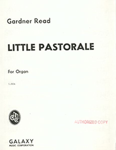 Little Pastorale : For Organ.