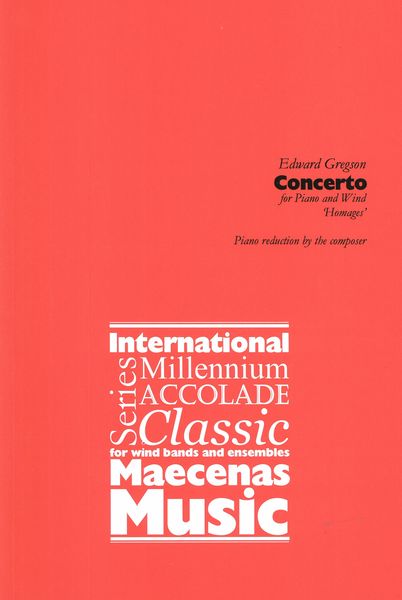 Concerto : For Piano and Wind (Homages) / Orchestra Part arranged by The Composer For 2nd Piano.