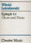 Epitaph In Memoriam Alan Richardson : For Oboe and Piano.