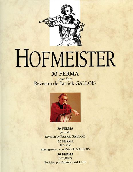 50 Ferma : For Flute, Revision by Patrick Gallois.