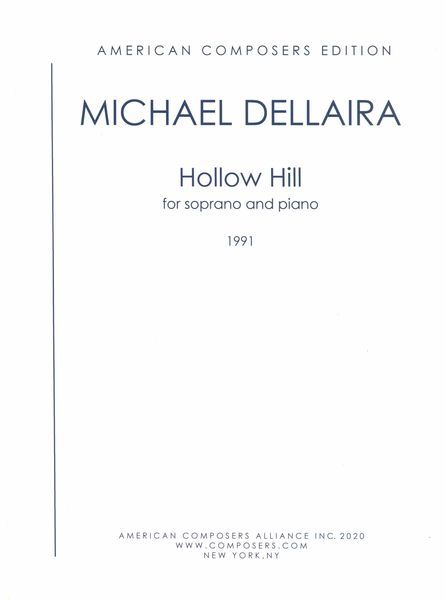 Hollow Hill : For Soprano and Piano (2020).