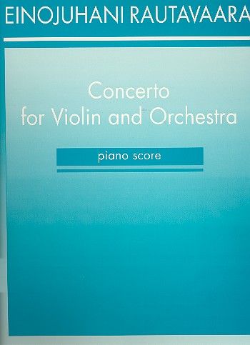 Concerto : For Violin and Orchestra - Piano reduction (1976-77).