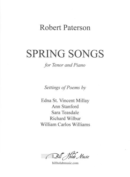 Spring Songs : For Tenor and Piano (2018).