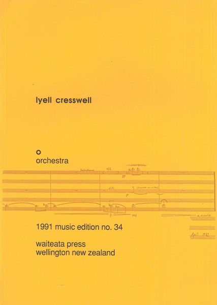 O : For Orchestra (1982).