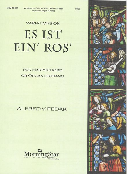 Variations On Es Ist Ein' Ros' : For Harpsichord Or Organ Or Piano.