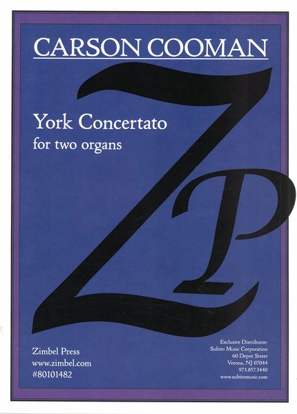 York Concertato, Op. 1094 : For Two Organs.