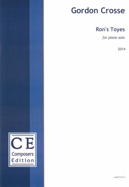 Ron's Toyes : For Piano Solo (2014).