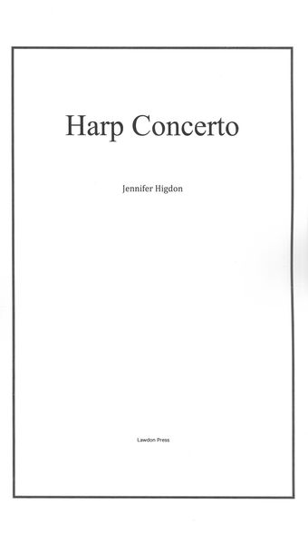 Harp Concerto.