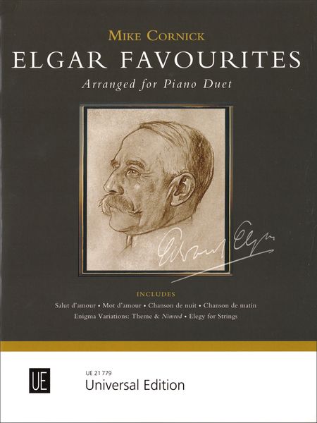 Elgar Favorites : For Piano 4 Hands / arranged by Mike Cornick.